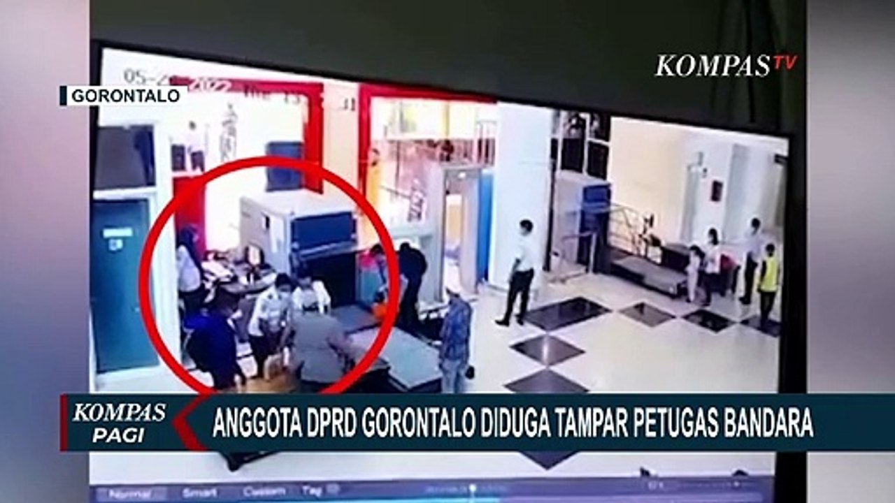 Anggota DPRD Diduga Tampar Petugas Bandara Djalaluddin Gorontalo