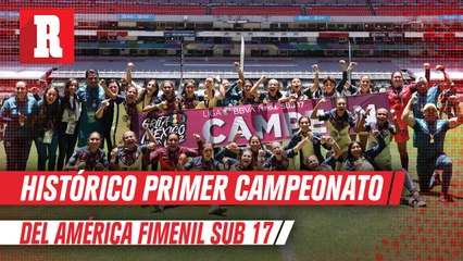 América Sub 17 Femenil; primer Campeón de la categoría al vencer a Santos en penaltis