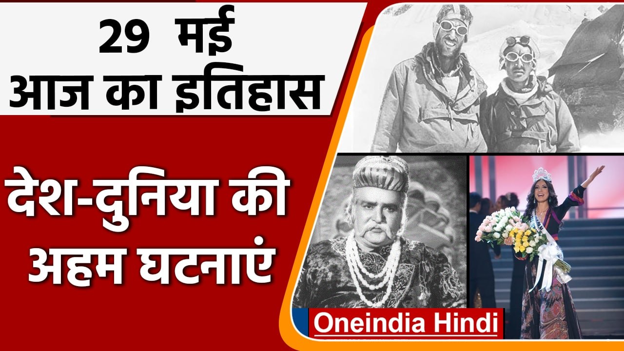 29 May History: आज के दिन पृथ्वीराज कपूर का हुआ था निधन | वनइंडिया हिंदी