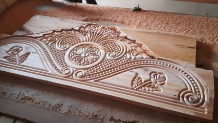 A beautiful high quality wooden bed design on a very low budget