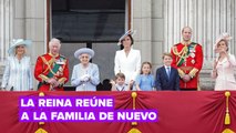 La familia real británica deja sus desencuentros de lado para celebrar el jubileo de platino de Isabel II