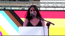 El encendido pregón de María Peláe en el Pride de Torremolinos: 