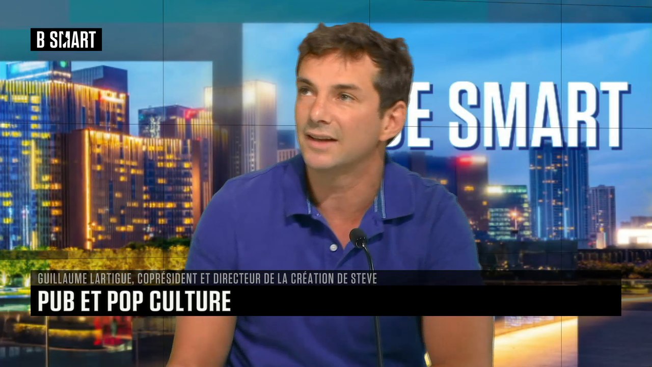 BE SMART - L'interview de Guillaume Lartigue (la création de Steve) par Aurélie Planeix