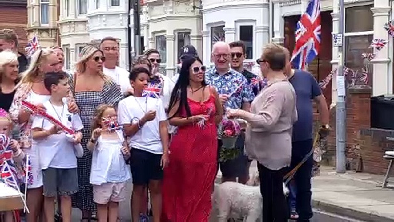 The Queen's Platinum Jubilee street party at Haslemere Road, Southsea