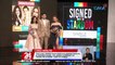 "The Clash" singers Mauie Francisco, Anthony Rosaldo, at Marianne Osabel, nag-renew ng contract sa “Signed for Stardom” event ng Sparkle | 24 Oras