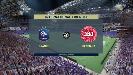 France vs Denmark || UEFA Nations League 3rd June 2022 || Fifa 22