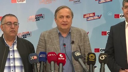 CHP'nin Van'da düzenlediği "Belediye Başkanları Çalıştayı" sona erdi