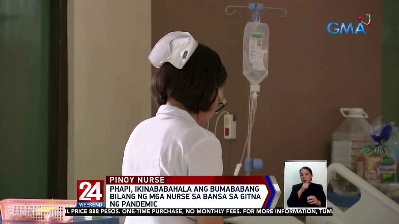 Philippine Nurses Association, umaasang maisasabatas ang Philippine Nursing Act sa gitna ng dumaraming bilang ng mga nurse na nag-a-abroad | 24 Oras Weekend