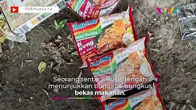 Ada Mi Instan Indonesia di Markas Tentara Ukraina, Kok Bisa?