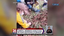 Carrots, ibinebenta nang P10/kg ng isang magsasaka sa Benguet | 24 Oras Weekend