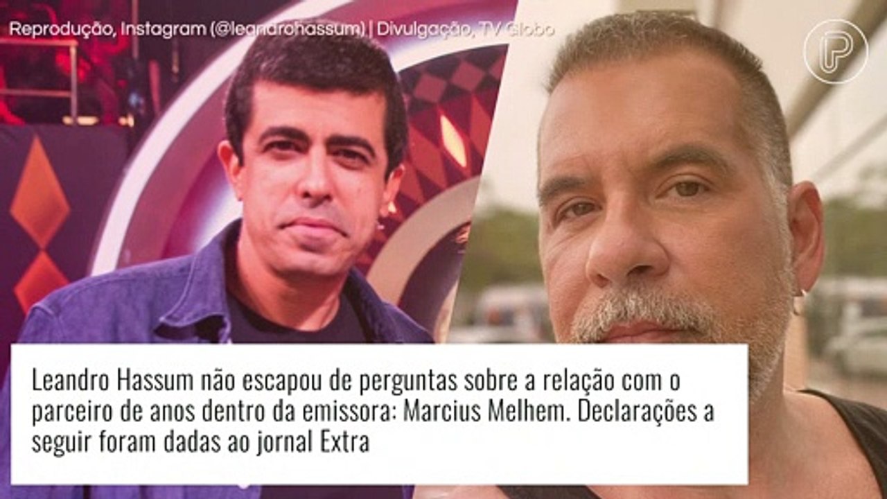 Leandro Hassum comenta relação com Marcius Melhem após denúncias: 'Nada contra'