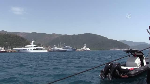 Marmaris mega yatlara ev sahipliği yapıyor