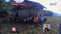 Nasa 50 lalaki sa Kalinga, tulong-tulong na binuhat at nilipat ang isang bahay | 24 Oras Weekend