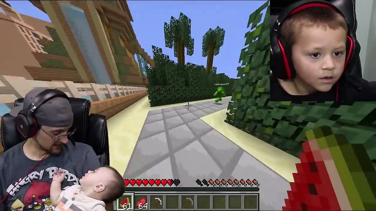 FINDING DORY in BAHAMAS! Minecraft FGTEEV Boys @ Atlantis Resort Hotel Water Slide Map w_ Nemo,Shark