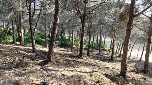 Köylüler arazilerine hafriyat dökülmesine tepkili