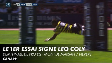 Le premier essai signé Léo Coly - Pro D2