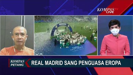 Скачать видео: Gelar Liga Champions ke-14 untuk Real Madrid, Pengamat : Mereka Memang Punya DNA Eropa