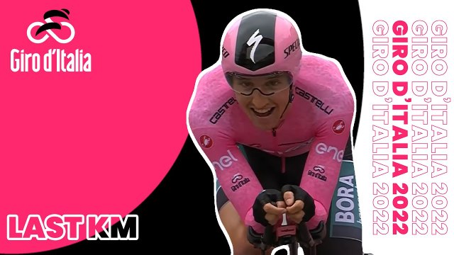 Giro d'Italia 2022 | Stage 21 | Last km - Jai Hindley