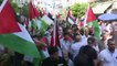 مسيرة فلسطينية في رام الله للتنديد بـ"مسيرة الأعلام" في القدس