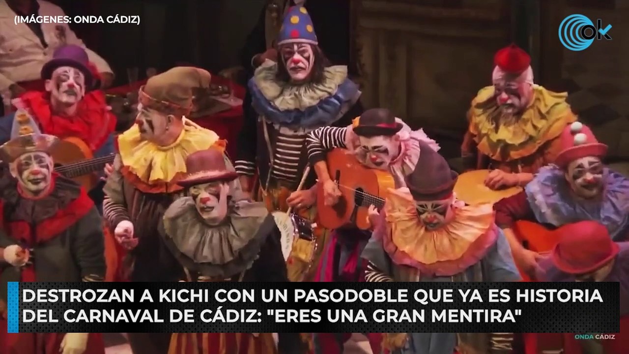 Destrozan a Kichi con un pasodoble que ya es historia del Carnaval de Cádiz: "Eres una gran mentira"