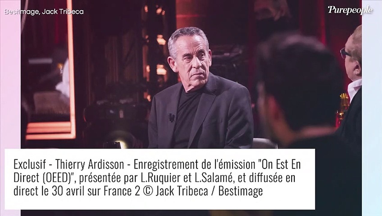 Thierry Ardisson : Sa mise en garde à Laurent Ruquier concernant son binôme avec Léa Salamé !