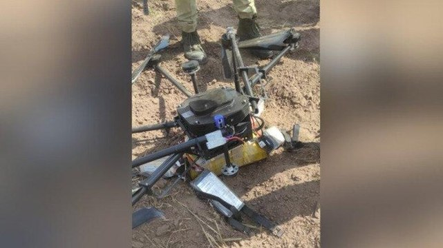 Pak drone with grenades, sticky bombs shot down in J&K's Kathua