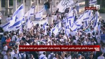 قوات الإحتلال تقمع المرابطين في المسجد الأقصى المبارك تزامناً مع بدء مسيرة الأعلام الإسرائيلية