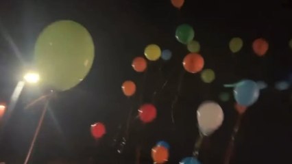 Simone Ferri, musica e fumogeni per il saluto