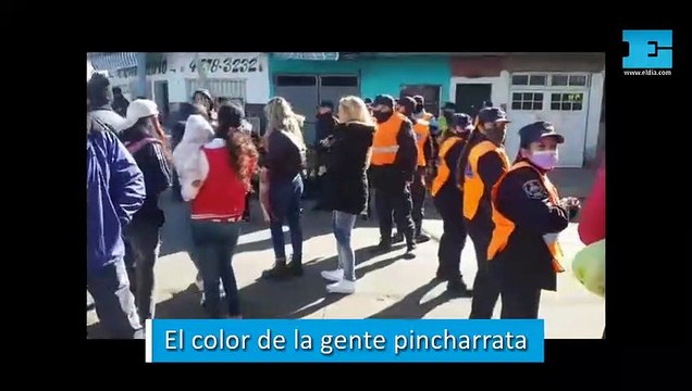Los hinchas del Pincha le ponen color a la previa de la gran final de la reserva en Quilmes