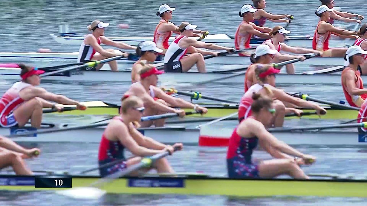 2022 World Rowing Cup I - Belgrade, Serbia - Women's Four (W4-) A-final