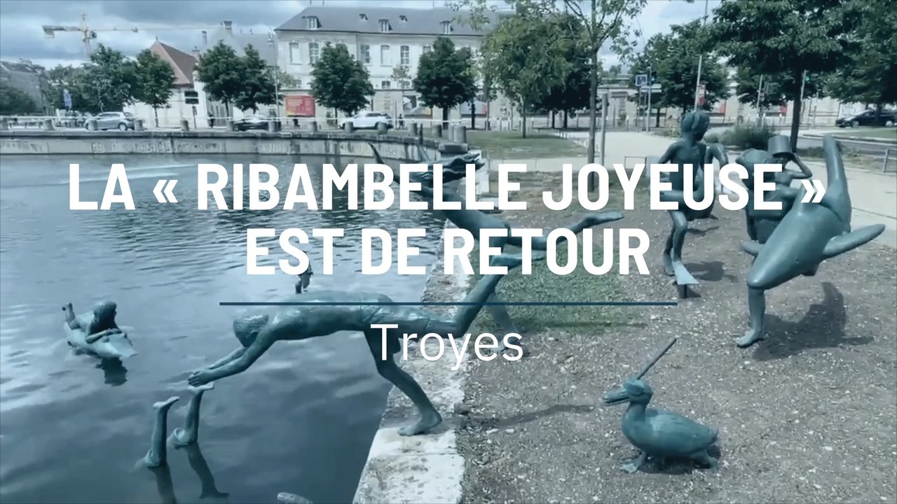 La "Ribambelle Joyeuse" est de retour sur les quais à Troyes