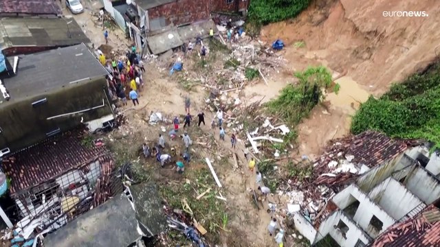 Maltempo in Brasile, almeno 40 morti nel nord-est del Paese