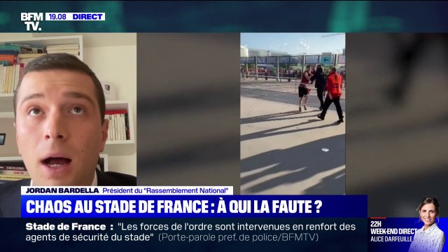 Chaos au Stade de France: L'État est incapable d'assurer la sécurité des Français , affirme Jordan Bardella