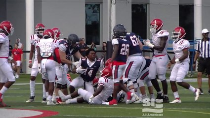 Sedrick Irvin Jr. Spring Game 2022 Highlights