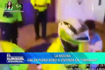 No se salió con la suya: capturan a delincuente que ingresó a robar a una vivienda en La Molina