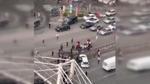 Çekmeköy Şile Otoyolu'nda kaza: 1'i ağır 3 yaralı