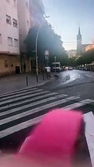 Persecución policial en Santa Coloma