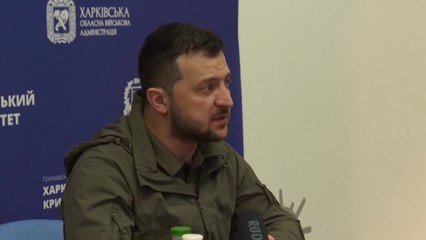 "돈바스 민간인 피해 급증"...젤렌스키, 첫 전선 방문 / YTN