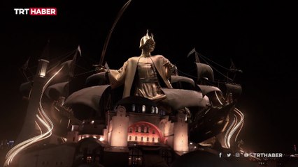 İstanbul'un Fethi'nin yıl dönümünde Ayasofya'da özel gösteri