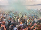ELAZIĞ'DA İLK KEZ DÜZENLENEN 'COLOR FEST' RENKLİ GÖRÜNTÜLERE SAHNE OLDU