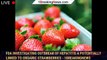 FDA investigating outbreak of Hepatitis A potentially linked to organic strawberries - 1breakingnews