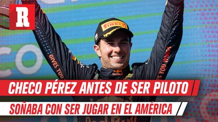 Checo Pérez: 'Me veía jugando en el América; nunca pensé que llegaría a la F1'