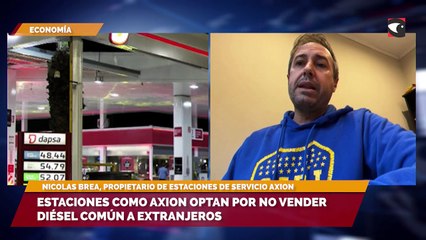 Estaciones como Axion optan por no vender diésel común a extranjeros
