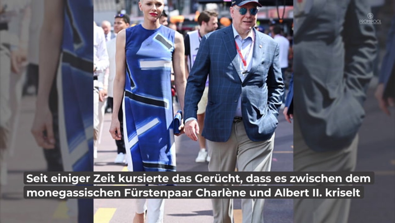Neuer Auftritt! Fürstin Charlène: Hand in Hand mit ihrem Albert