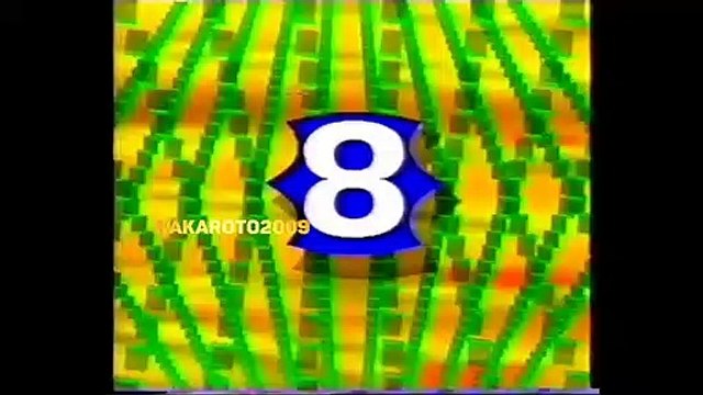 Silvia Franco y Claudio Ledesma en Teleocho Noticias - Octubre de 1999 - Teleocho, LV 85 TV Canal 8 Córdoba, Argentina