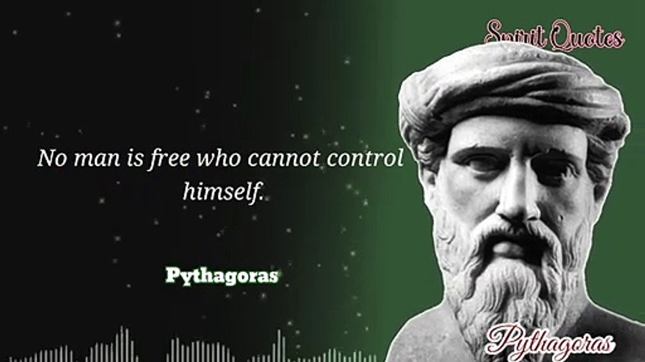 6 Famous Quotes By Pythagoras That Are Worth Knowing - Spirit #quotes