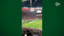 Torcida do Flamengo canta nome de goleiro Hugo no Maracanã