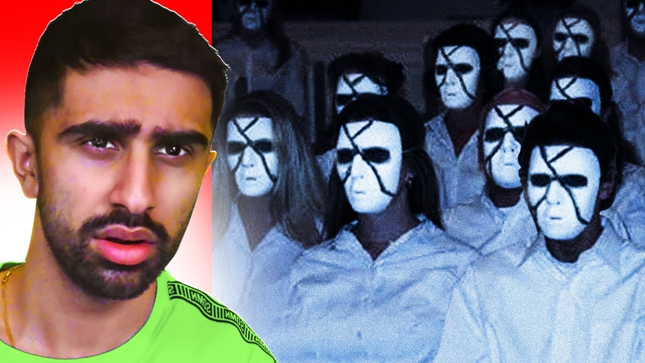 famous youtubers talking about the most scary c...