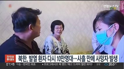 북한, 발열환자 다시 10만명대…사흘만에 사망자 발생