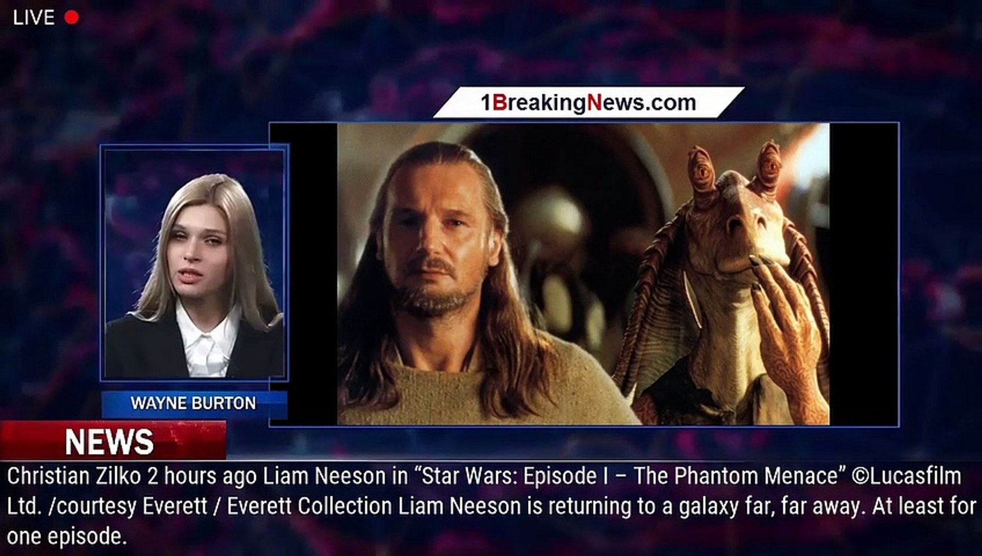 Liam Neeson Has A Condition For Returning To Star Wars As Qui-Gon Jinn